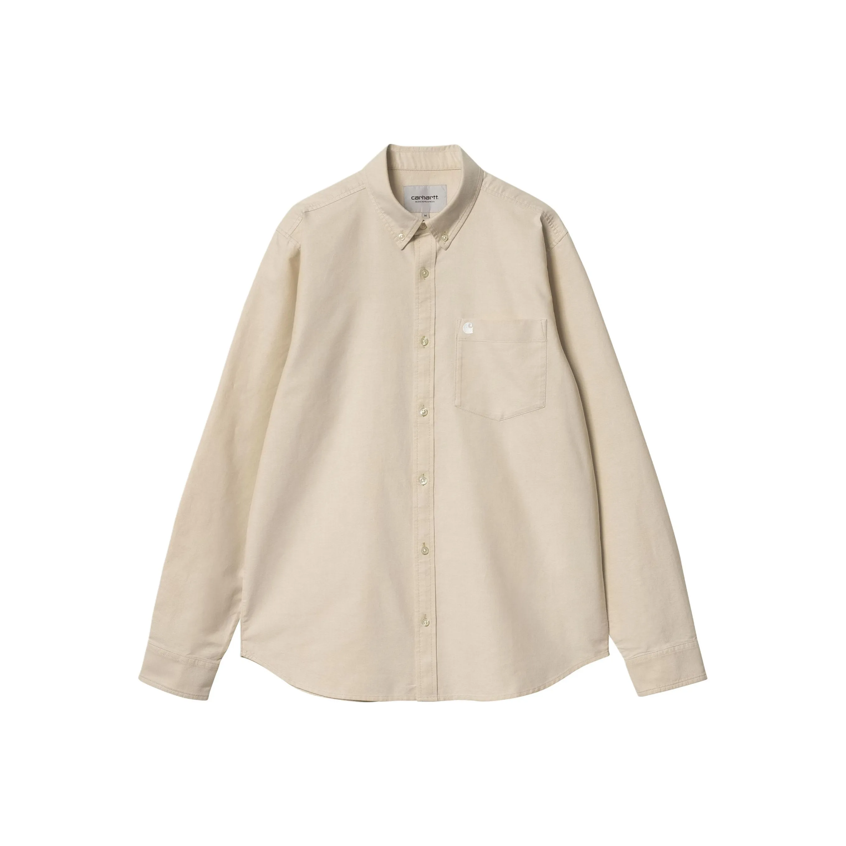 Carhartt WIP Shirts Unisex Corn Silk White