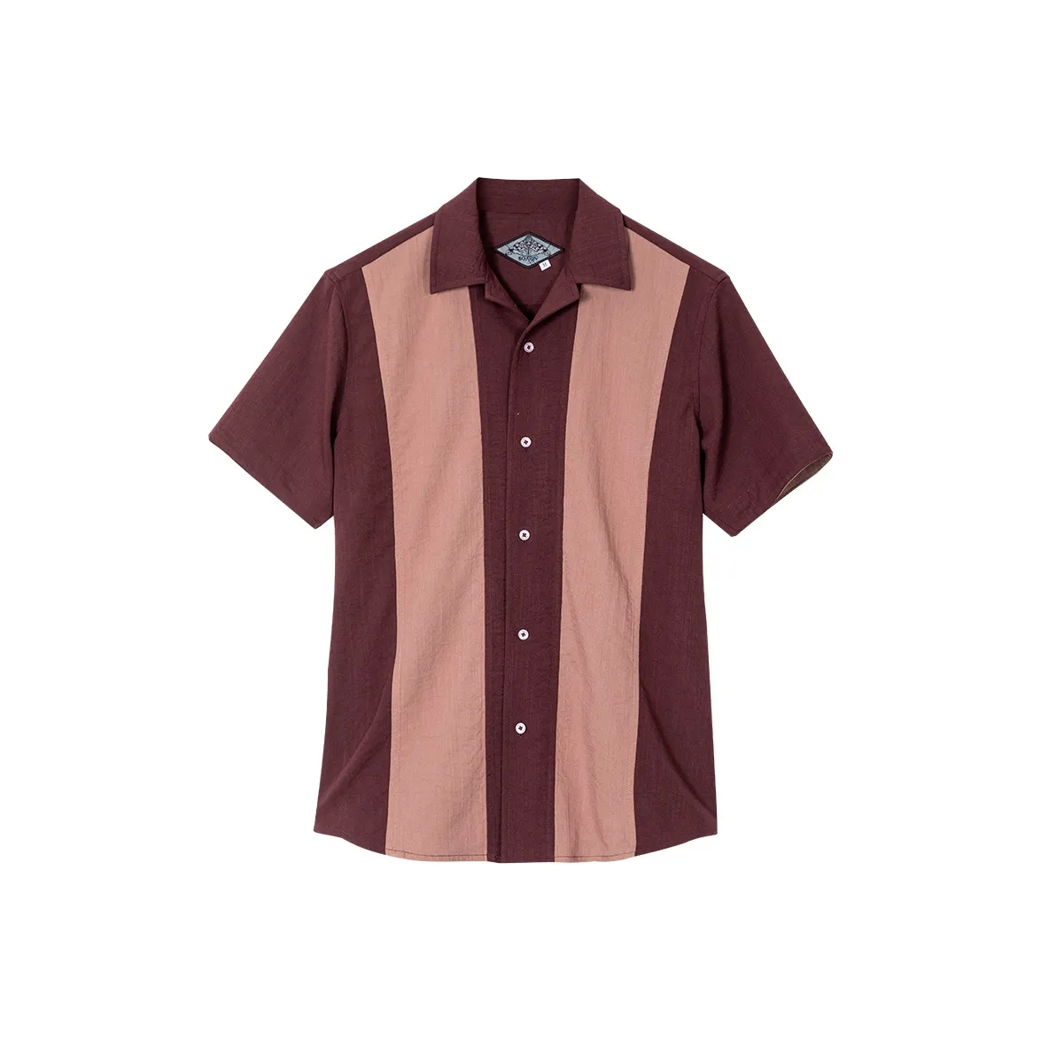 SOARIN YUPPIE Рубашка Стандарт Мужская Тонкая Фиолетовая