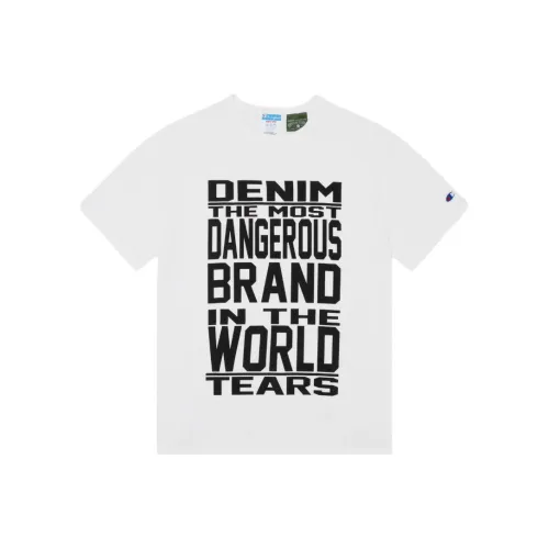 Denim Tears Белая Унисекс Футболка