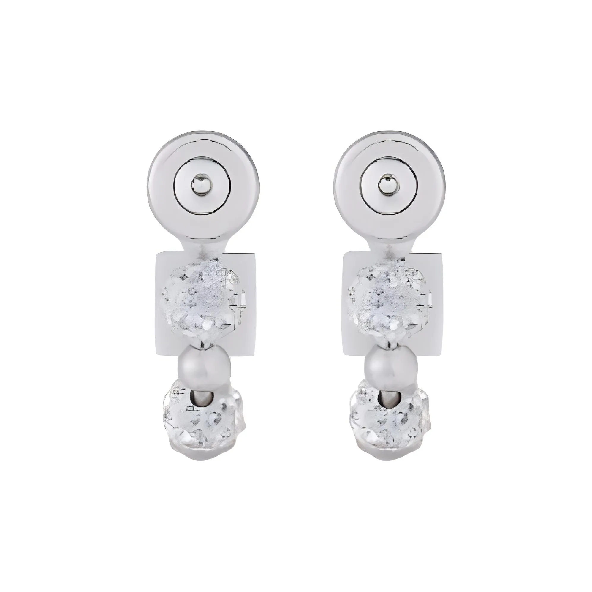 Givenchy 4G Crystal Embellished Earrings
