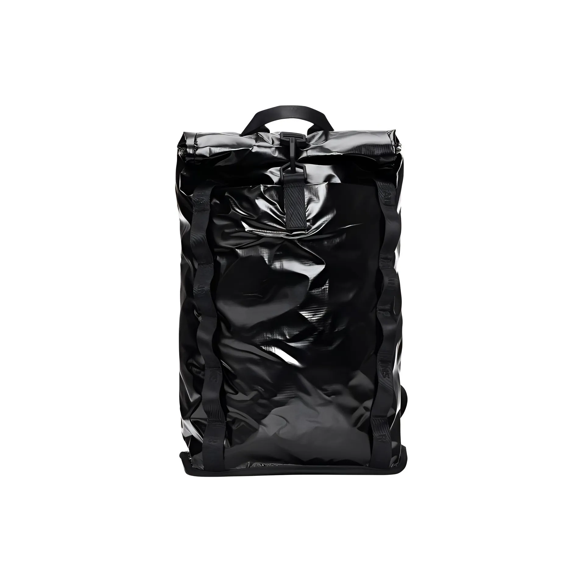 Rains Polyester Backpack Regular Unisex Black