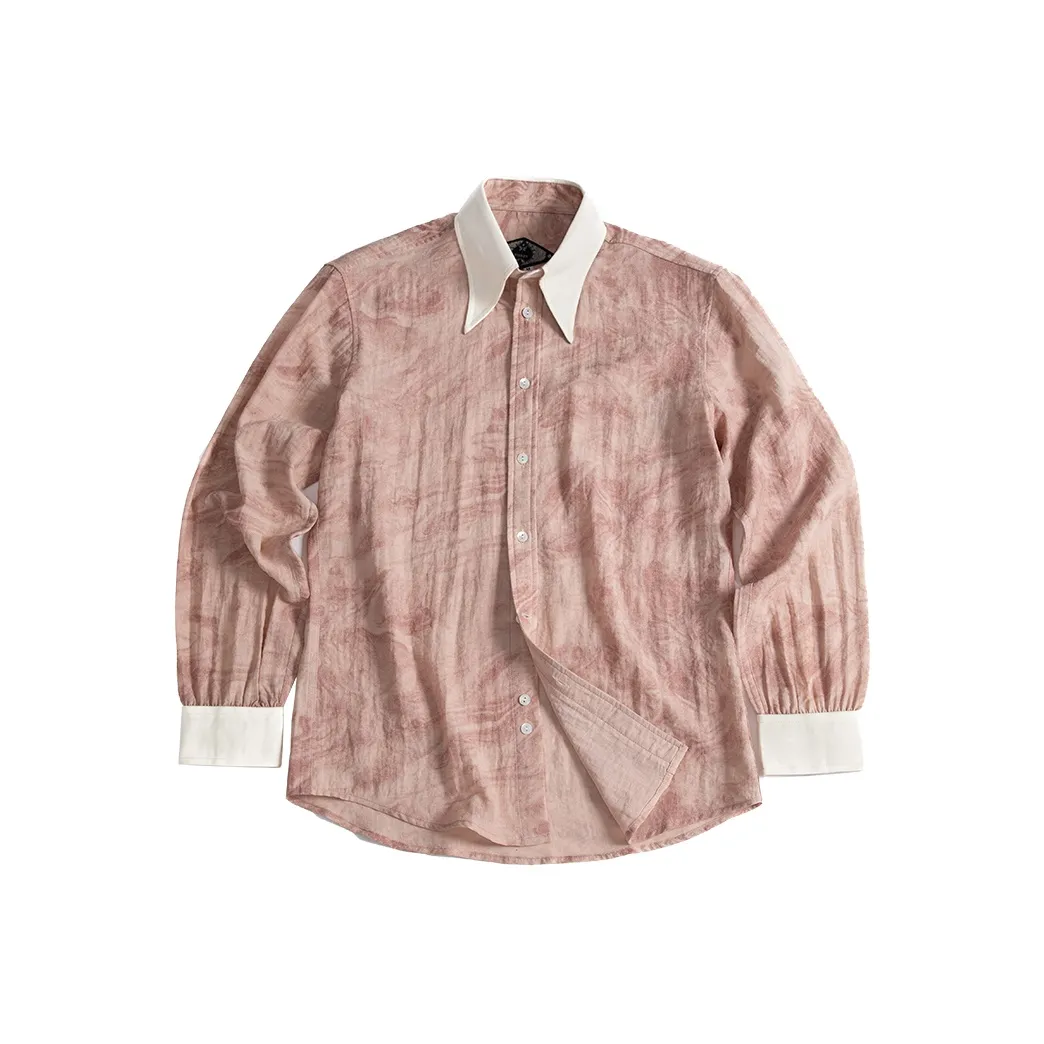 SOARIN YUPPIE Рубашка Мужская Энергетическая Розовая