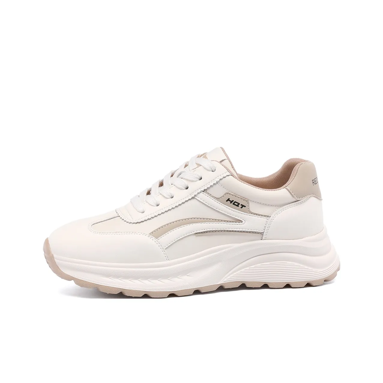 RED DRAGONFLY Износостойкий Низкий Топ Casual Женский Экрю