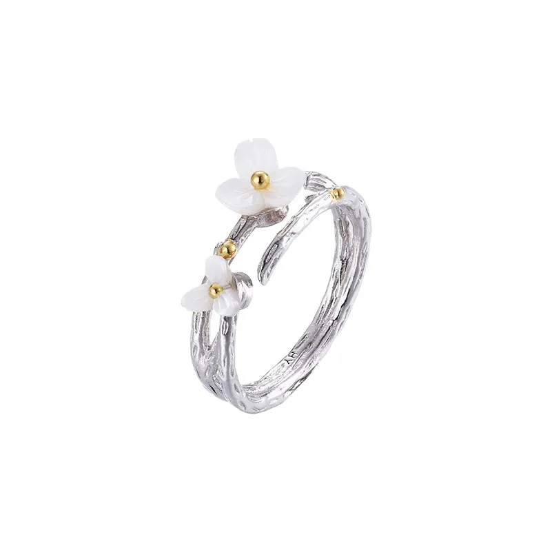 HUAYA 925 Sterling Silver Rings Women's