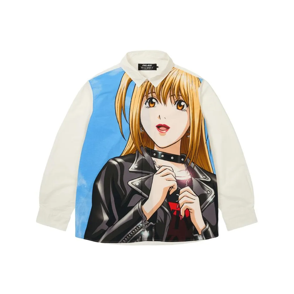 Дворцовый Anime Death Note Book, Collaboration Белая Унисекс Рубашка
