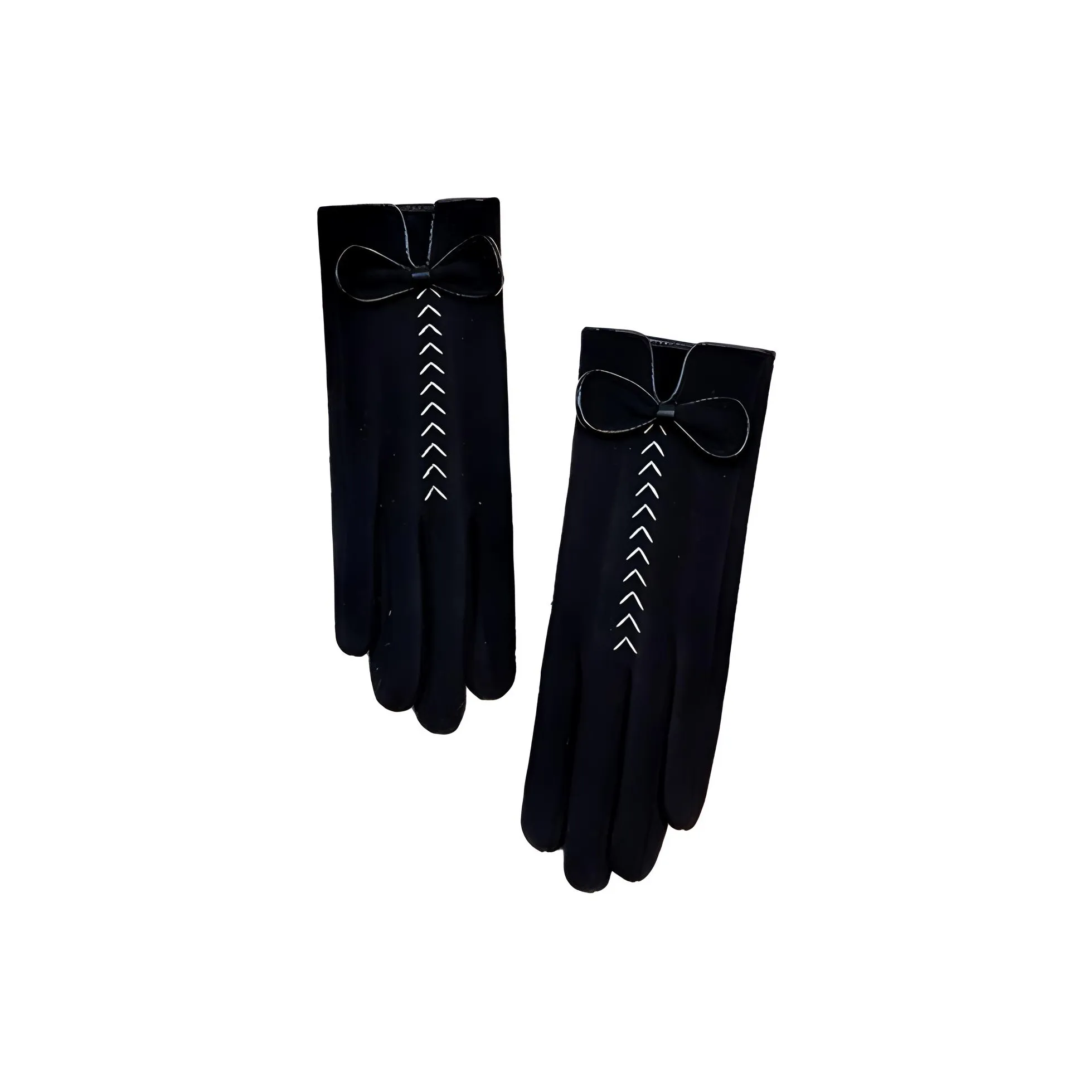 Youyoulan Вязаные перчатки из полиамида женские