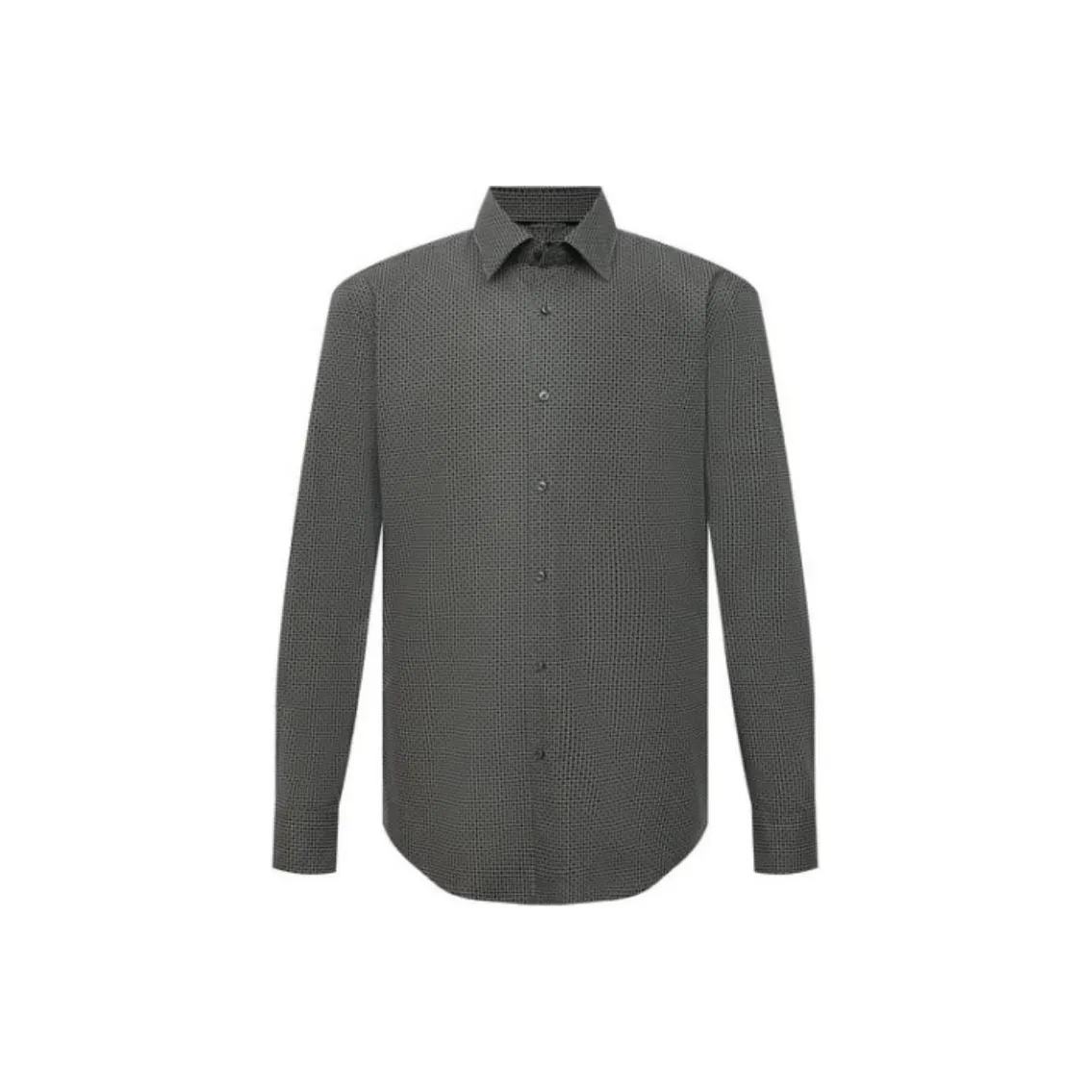 Hugo Boss Рубашка Мужская Хаки Зеленая