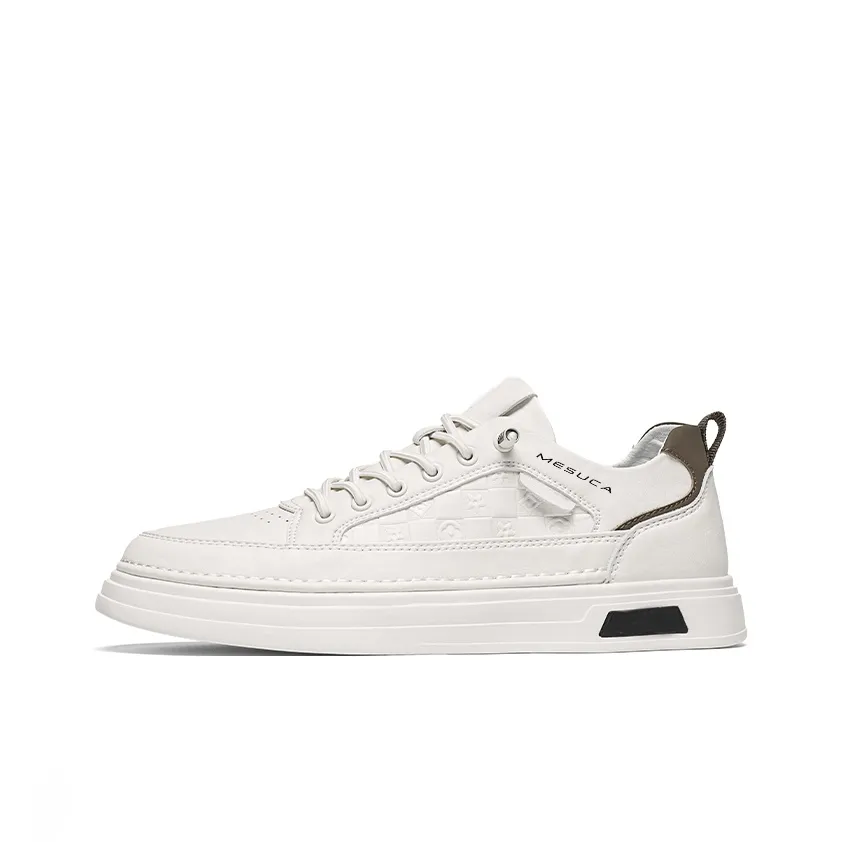MESUCA Anti Slip Wear Resistant Low Top Skateboard Shoes Men's