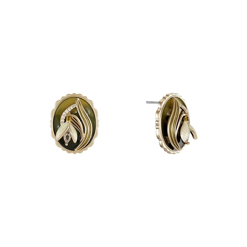 RiotLILY Copper Stud Earrings Women's