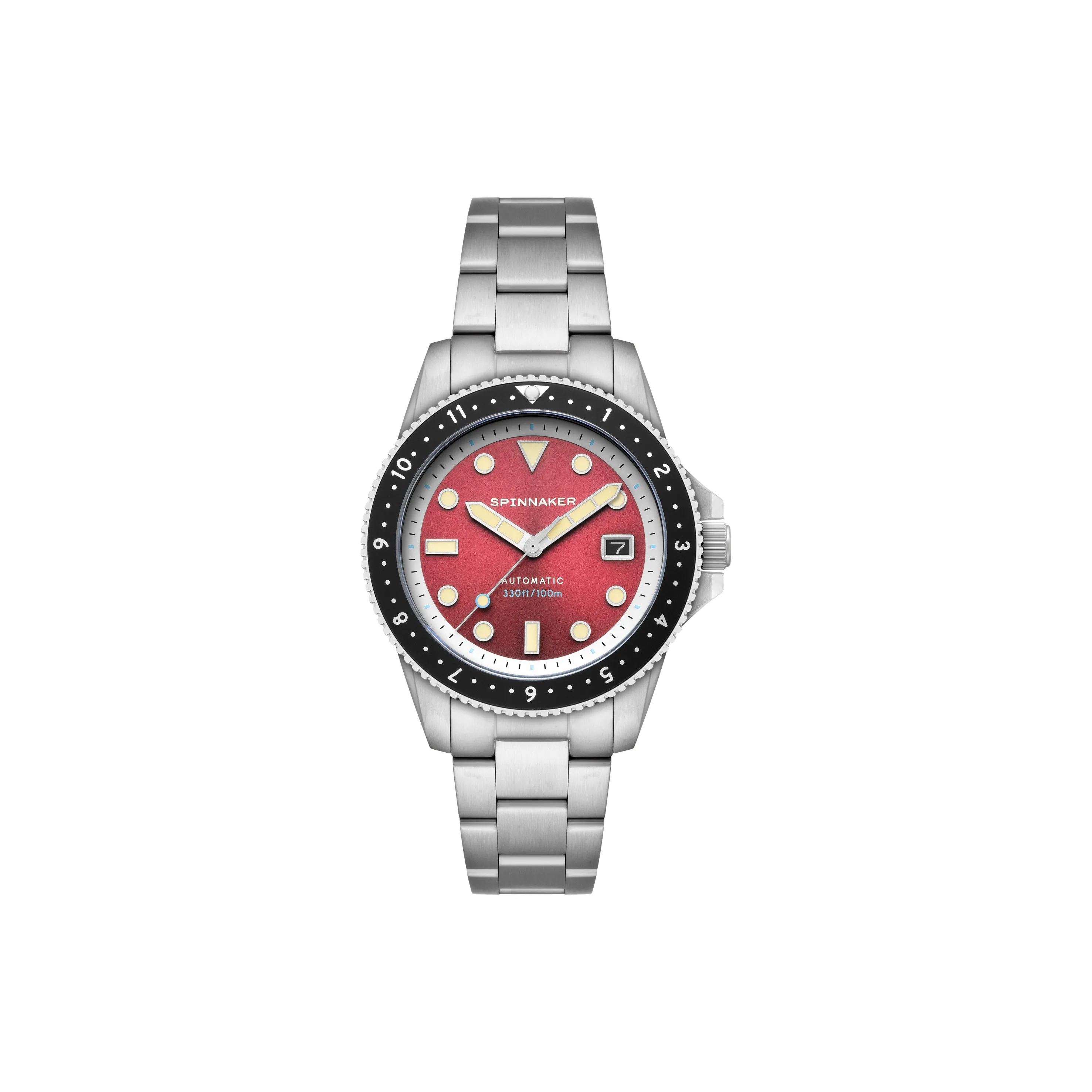 SPINNAKER CROFT Collection Наручные часы Автоматический Механический Механизм Красный Циферблат Часы Мужские часы