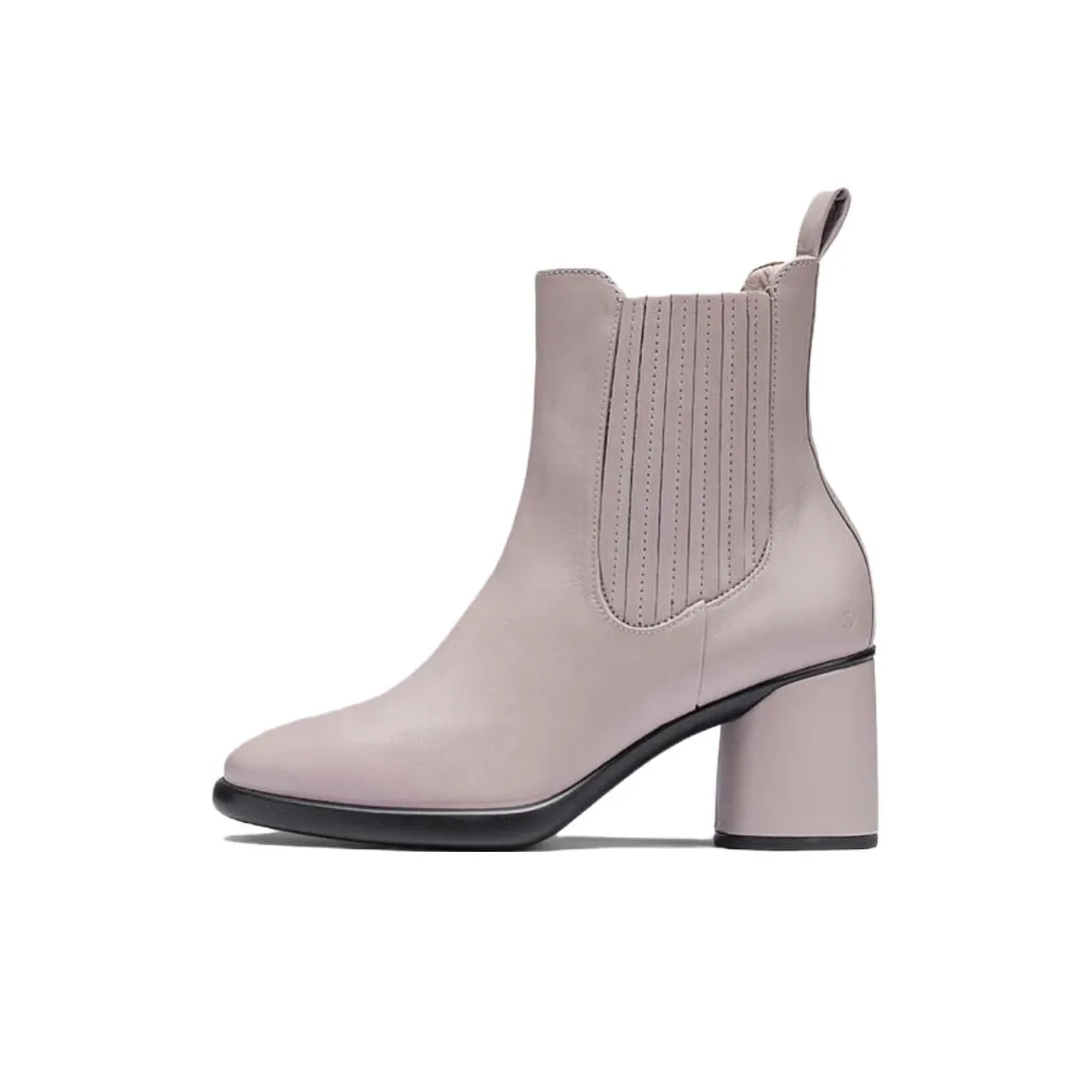 Ecco Короткий Челси Женские Серый Розовый