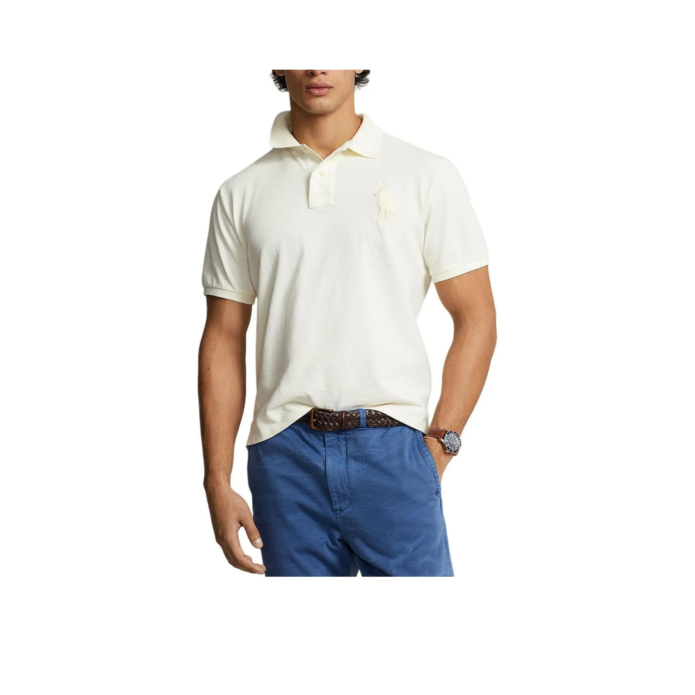 Polo Ralph Lauren SS24 Polo Мужской Club Cream