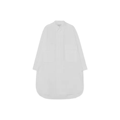 Yohji Yamamoto Pour Homme Белая Унисекс Рубашка