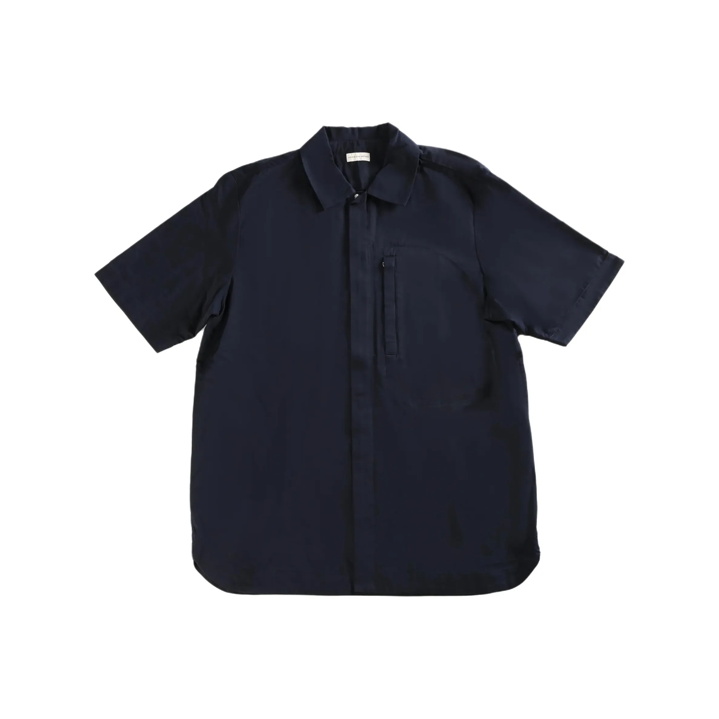 DRIES VAN NOTEN Zip Up Dress Shirt