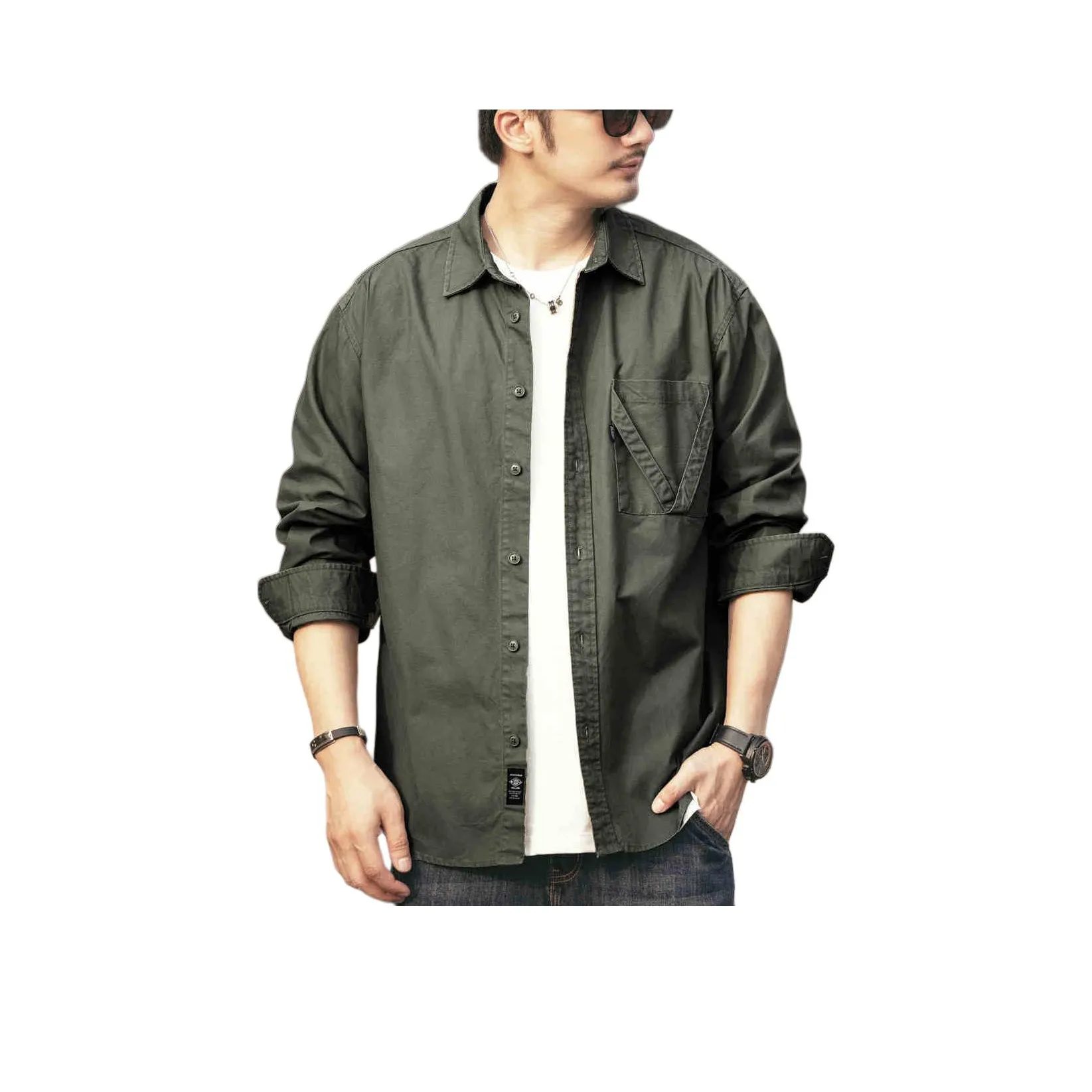 GELANLU Унисекс Рубашки