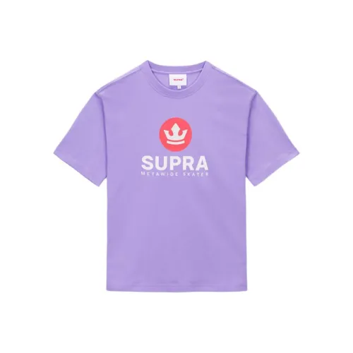 SUPRA Фиолетовые Унисекс Футболки