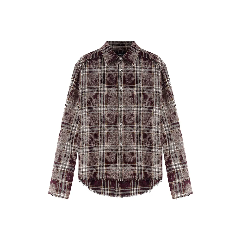 TERRA INCOGNITA Бургундский Унисекс Рубашки