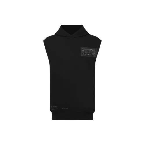 PLEIN SPORT Черный Мужские Свитшоты