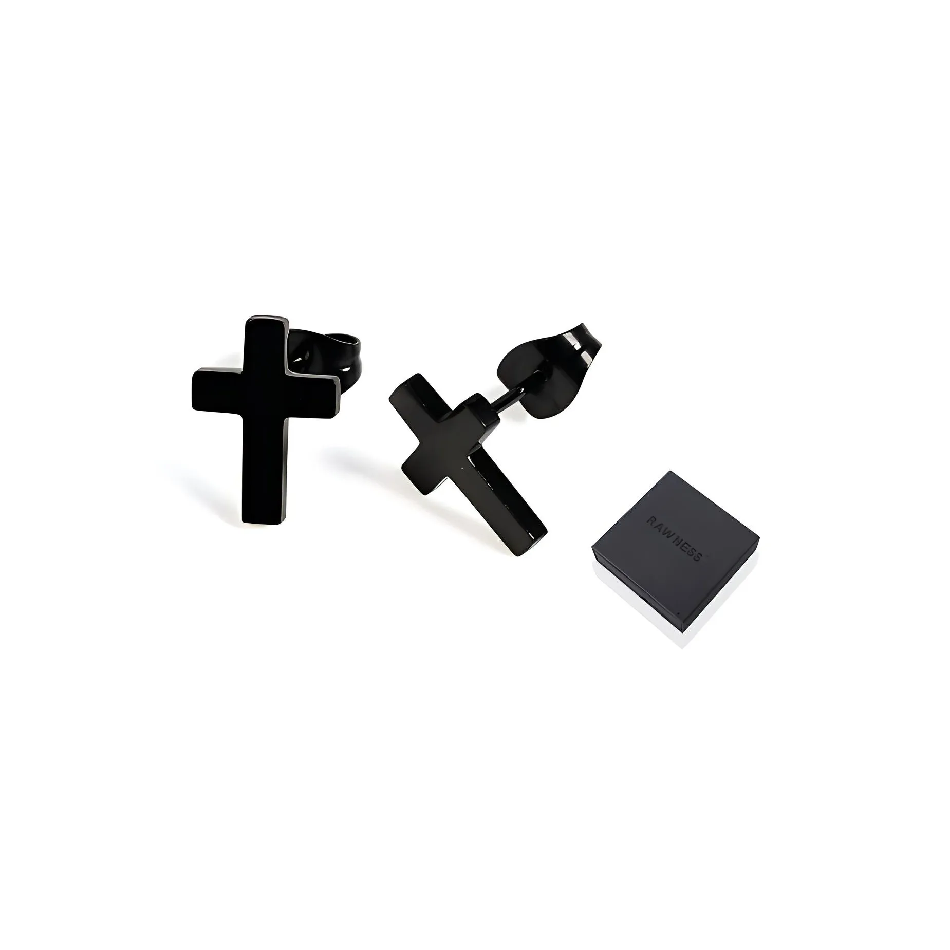 RAWNESS Титановая сталь Серьги-гвоздики Унисекс