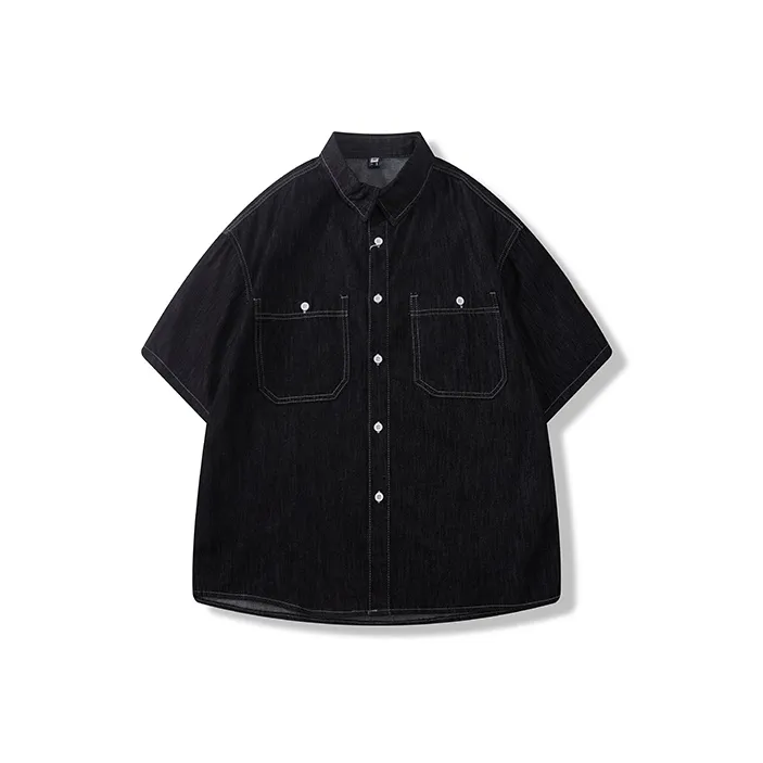 I'm David Черные Мужские Рубашки