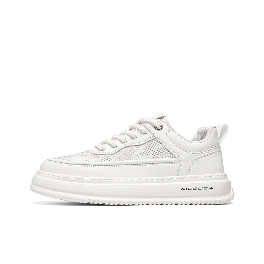 MESUCA Anti Slip Wear Resistant Low Top Skateboard Shoes Men's
