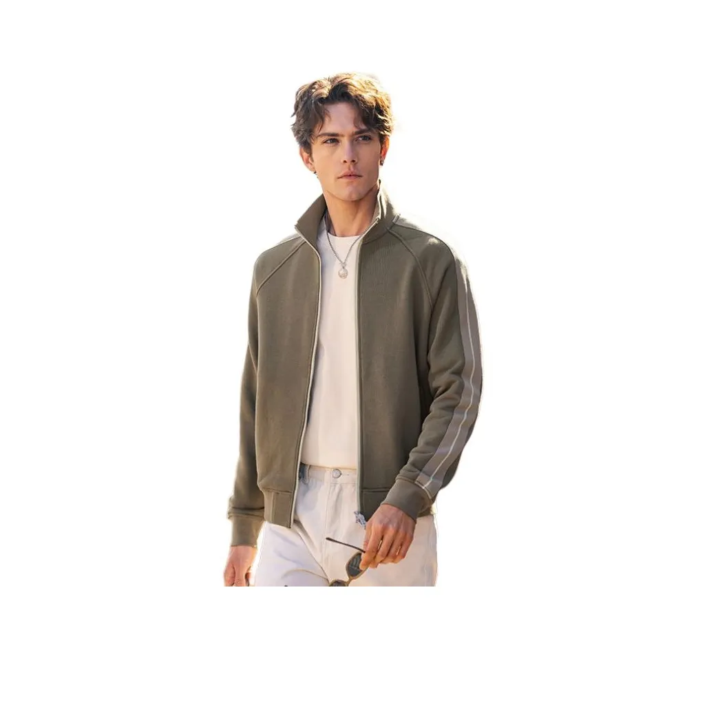 Mr.Bu Свитшот Мужской Оливково-зеленый