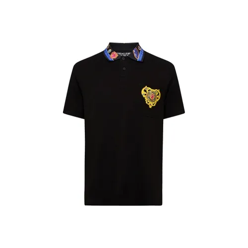 VERSACE JEANS COUTURE Черный Мужское Поло