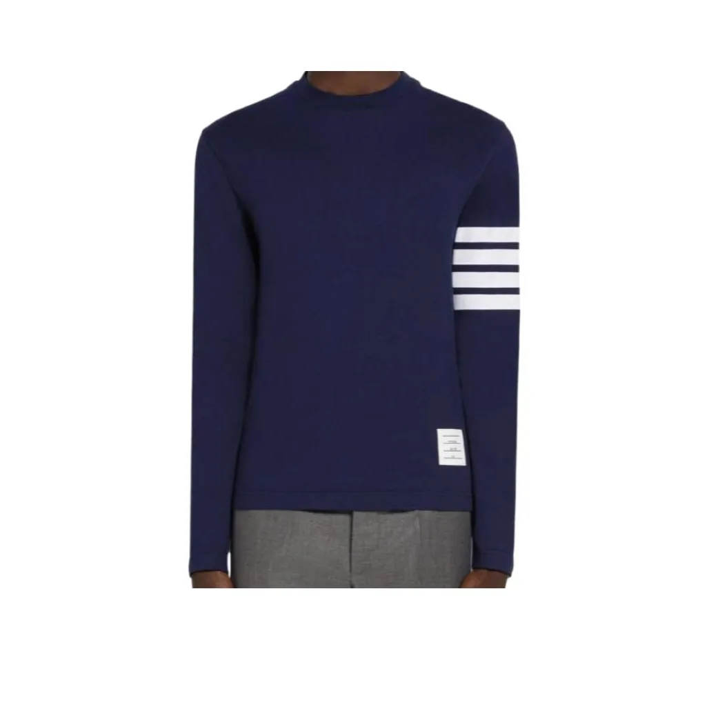 THOM BROWNE· Рубашка T Мужская Морской Синий