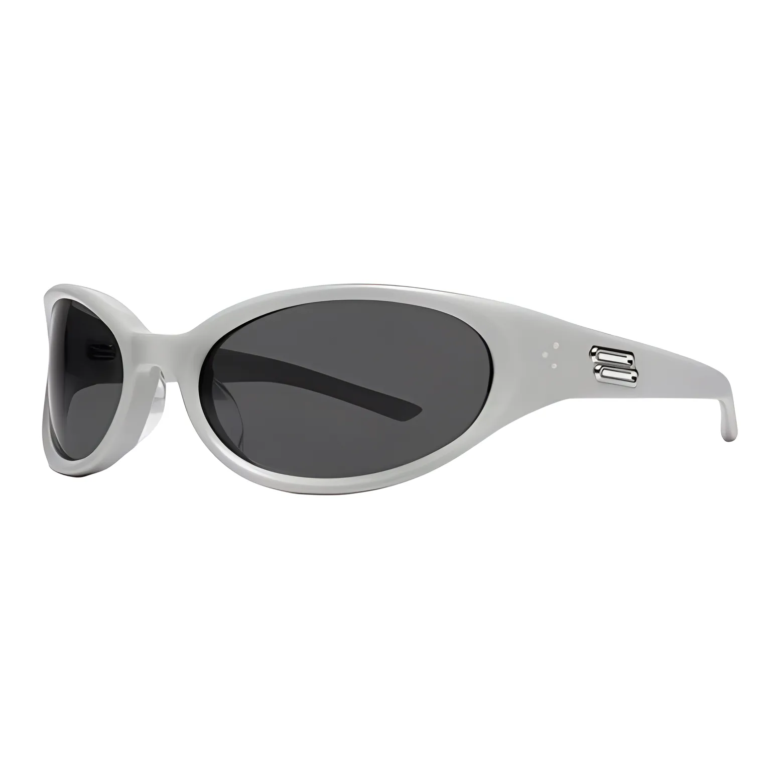 GENTLE MONSTER Пластина And Металл Кошачий глаз Солнцезащитные очки Унисекс Серый