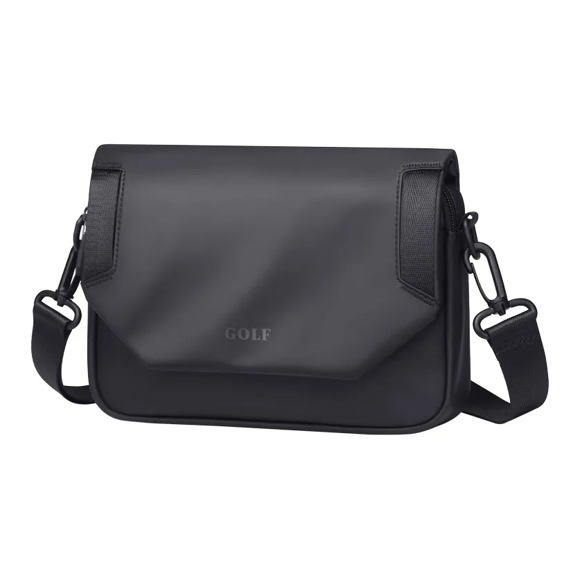 GOLF Fabric Shoulder Bag Regular Men's Dusty Black/Elegant Gray