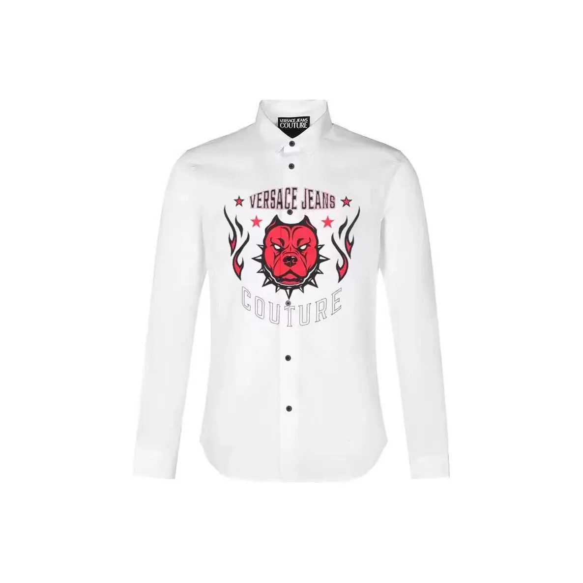 VERSACE JEANS COUTURE Белые Мужские Рубашки