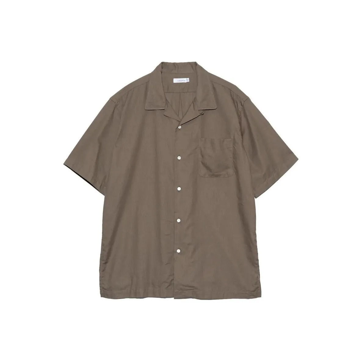 Nanamica Open Collar Panama Short Sleeve Shirt