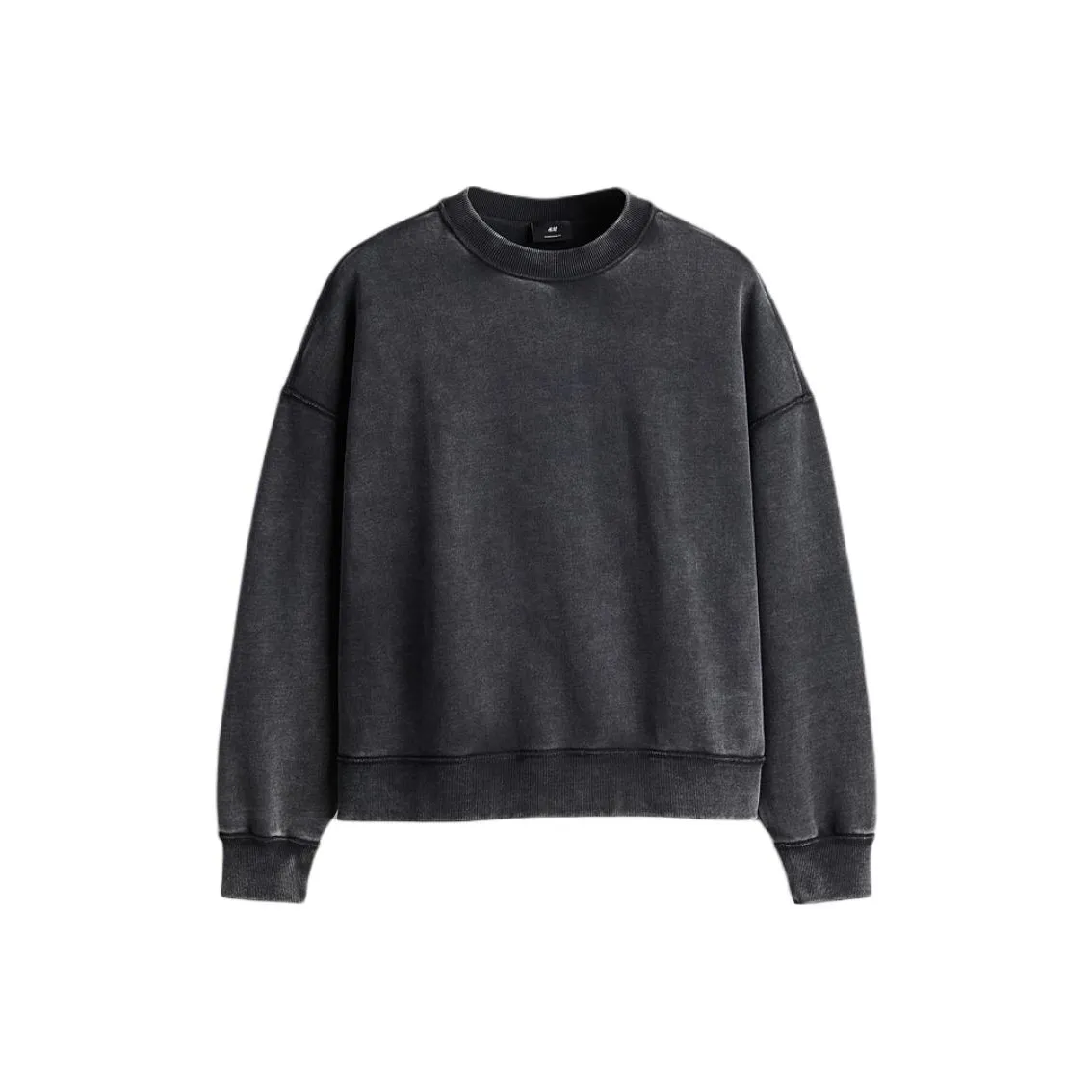 H M Толстовка Мужской Винтажный Черный