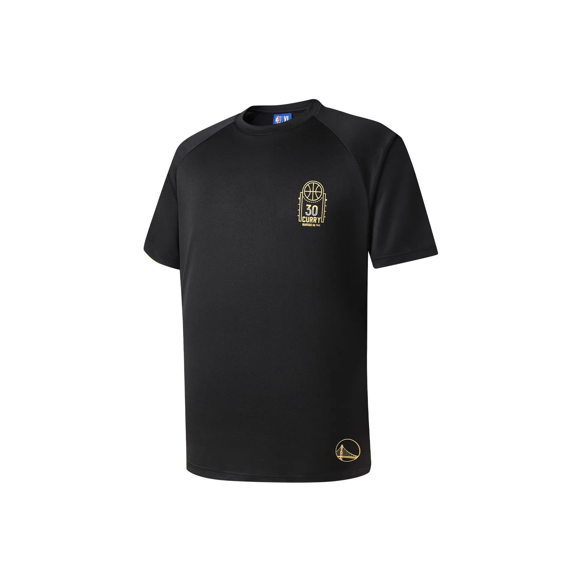 NBA Golden State Warriors Stephen Curry T-Shirt Унисекс Черный