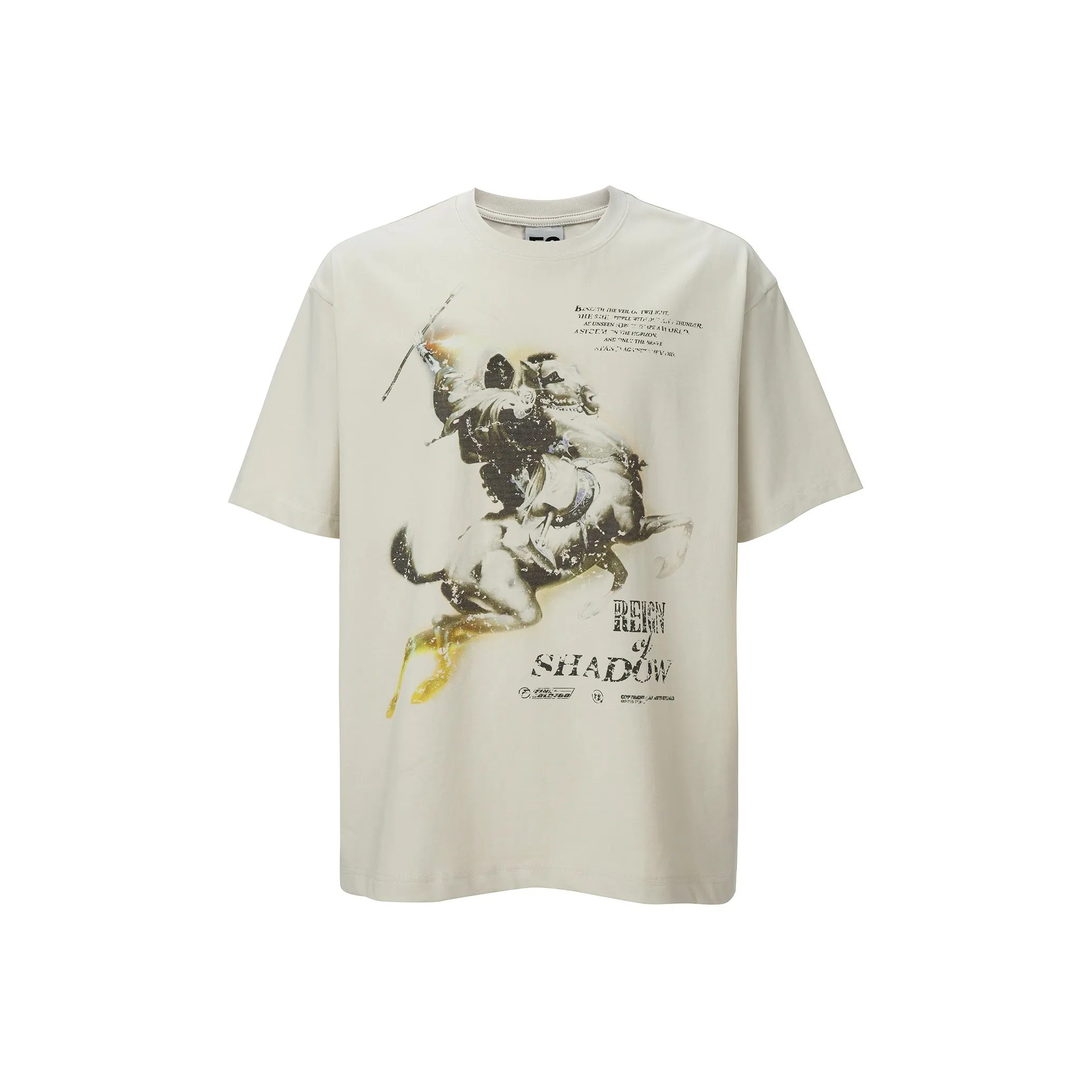 FIRE 2 COLD EGO T Shirt Unisex Light Beige