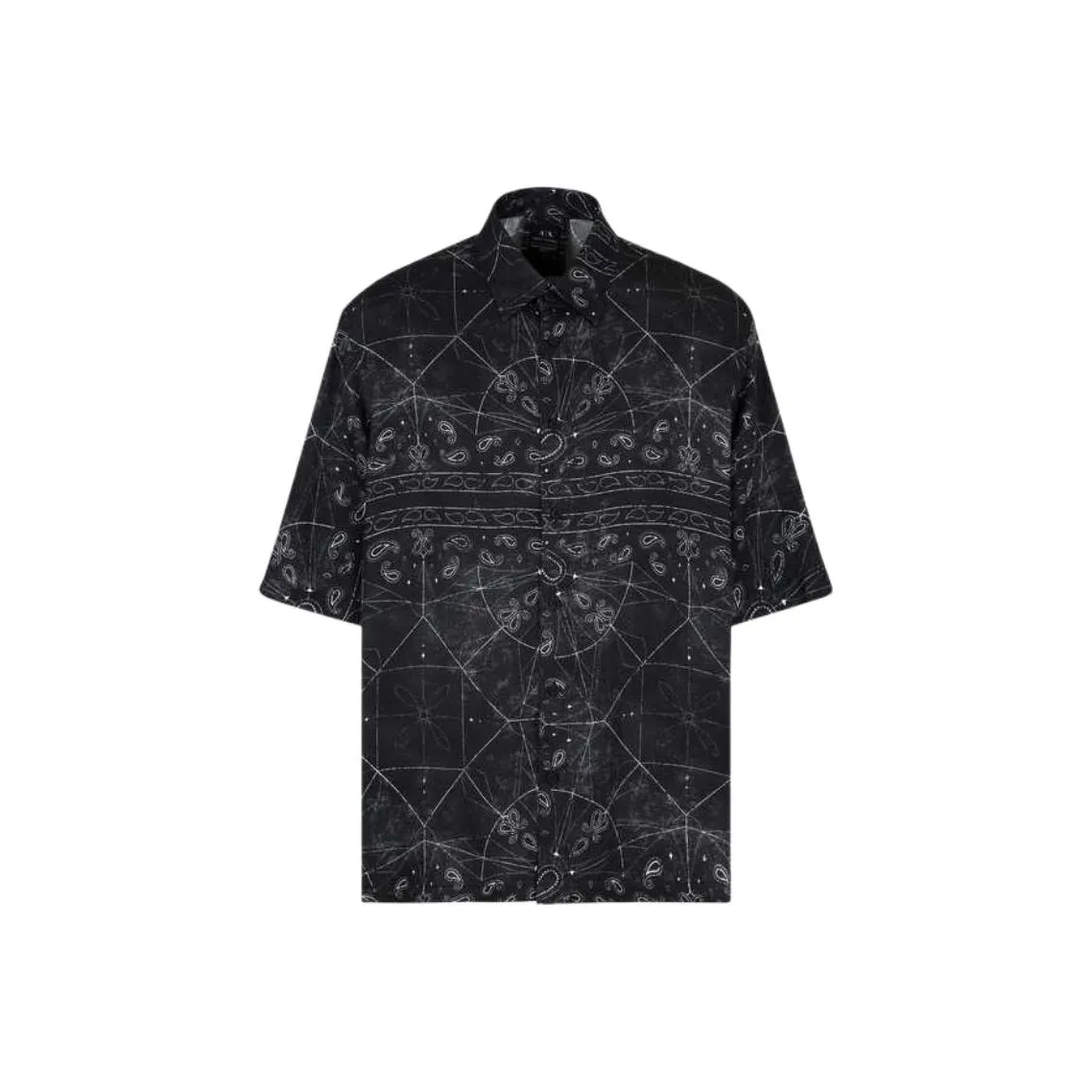 ARMANI EXCHANGEAE SS25 Рубашка Мужская Черная