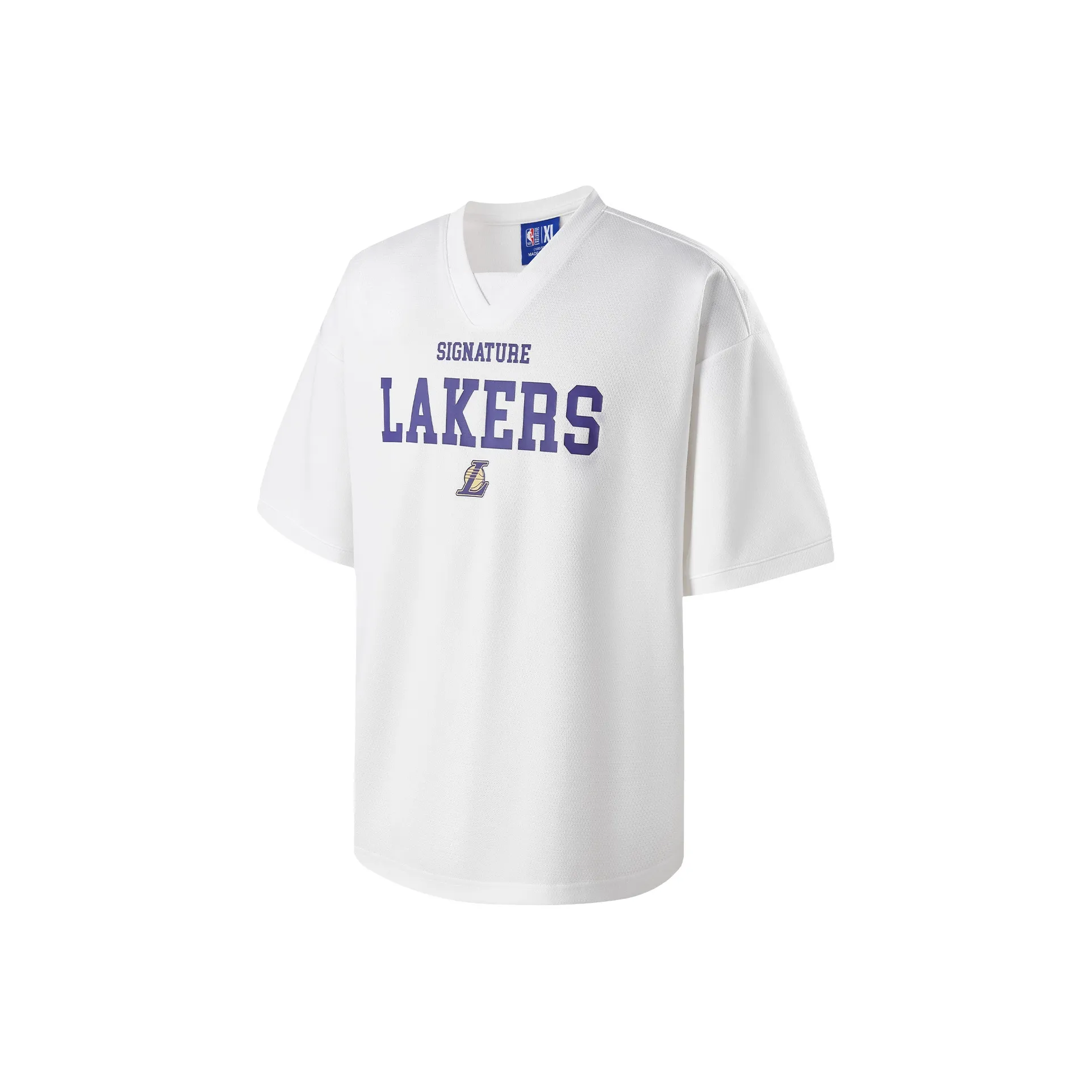 NBA Los Angeles Lakers T-Shirt Унисекс Белый