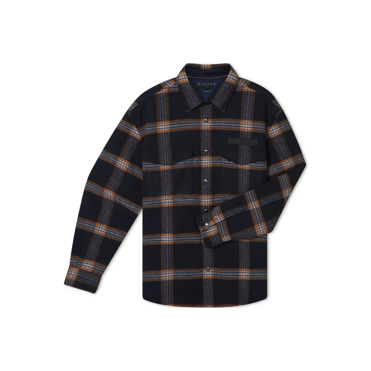 Tommy Hilfiger Рубашка Мужская Темно-Синяя