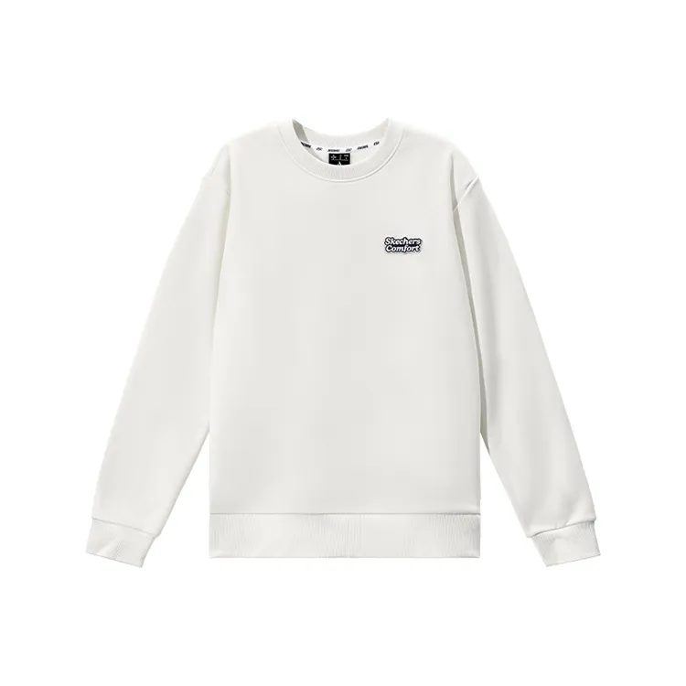 Skechers Funny Monster Sweatshirt Unisex Marshmallow White/0074