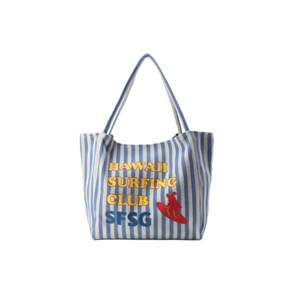 SFSG Canvas Bag Tote Bag Shopping Bag Handbag Crossbody Bag Large Women's Blue SFSG Холщовая сумка Тоут сумка Сумка для покупок Сумка через плечо Большая женская синяя