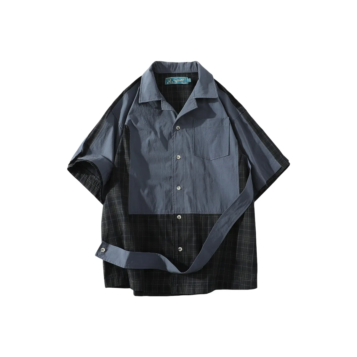A SQUARE ROOT Shirt Unisex Vintage Blue