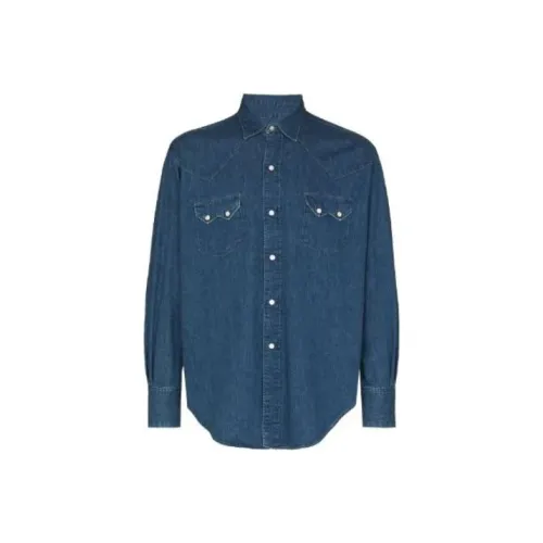 Orslow Blue Мужские Рубашки