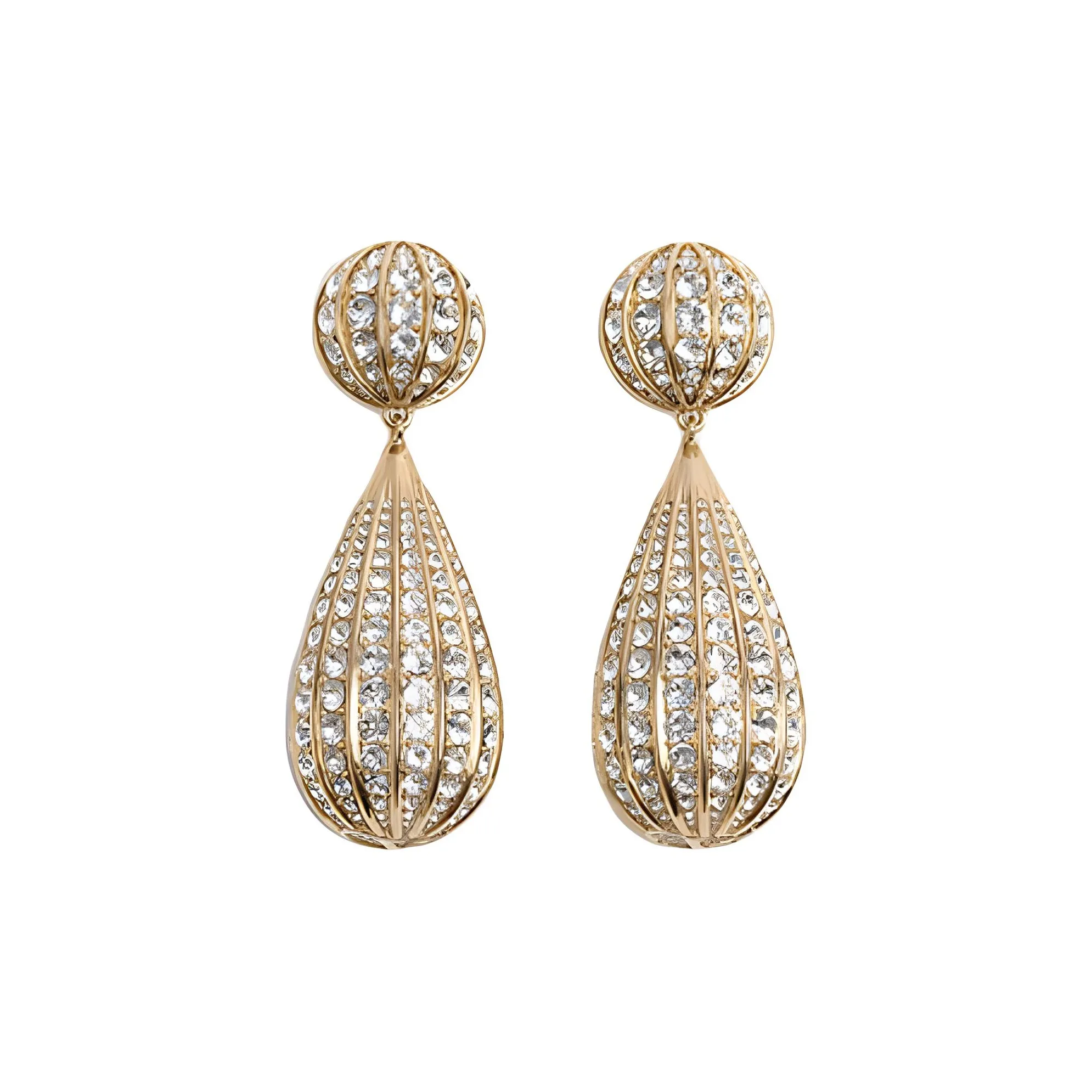 Valentino Poetiques Des Gouttes Embellished Earrings