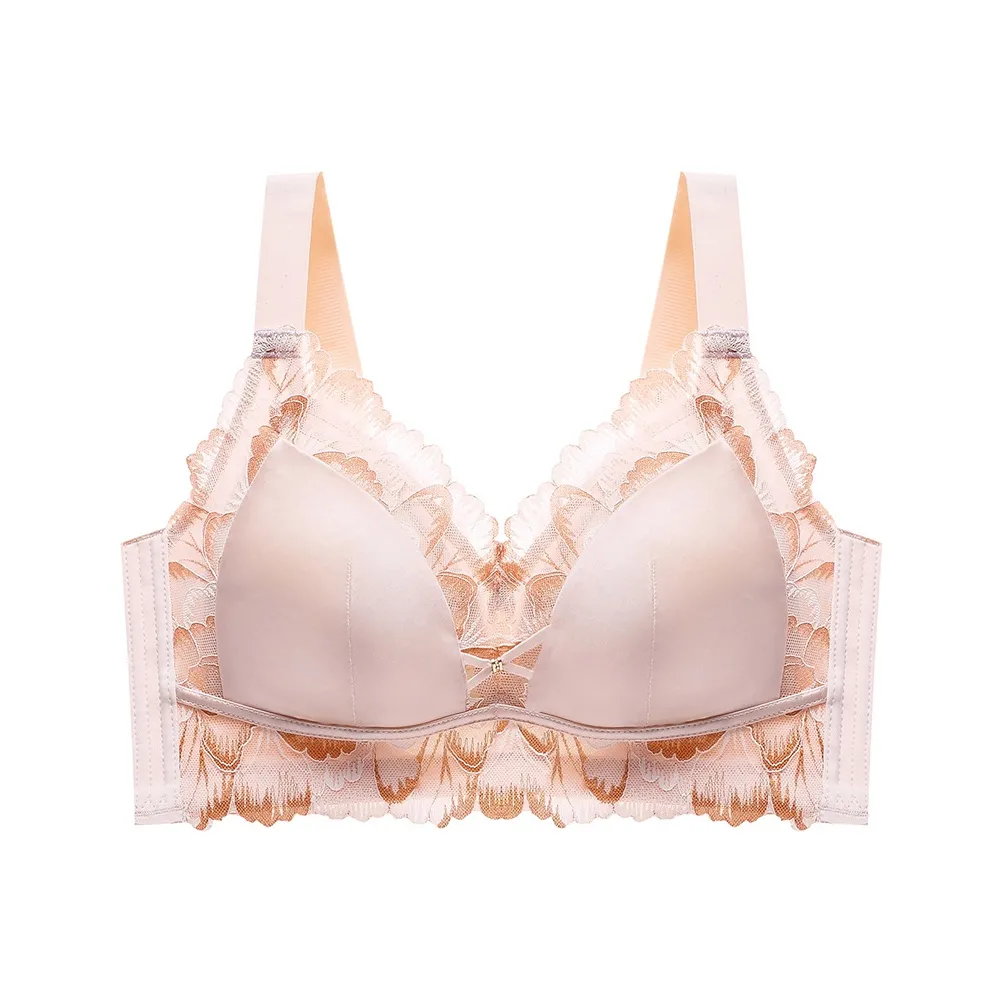 QIANLINGMEI Corrective & Outward Expansion Bras Women's
