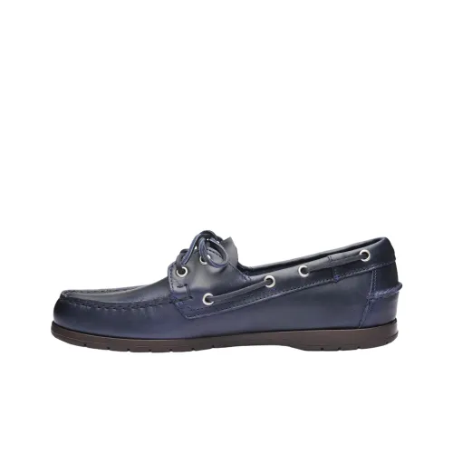 Sebago Мужские повседневные туфли Low Top Темно-синий Мужские