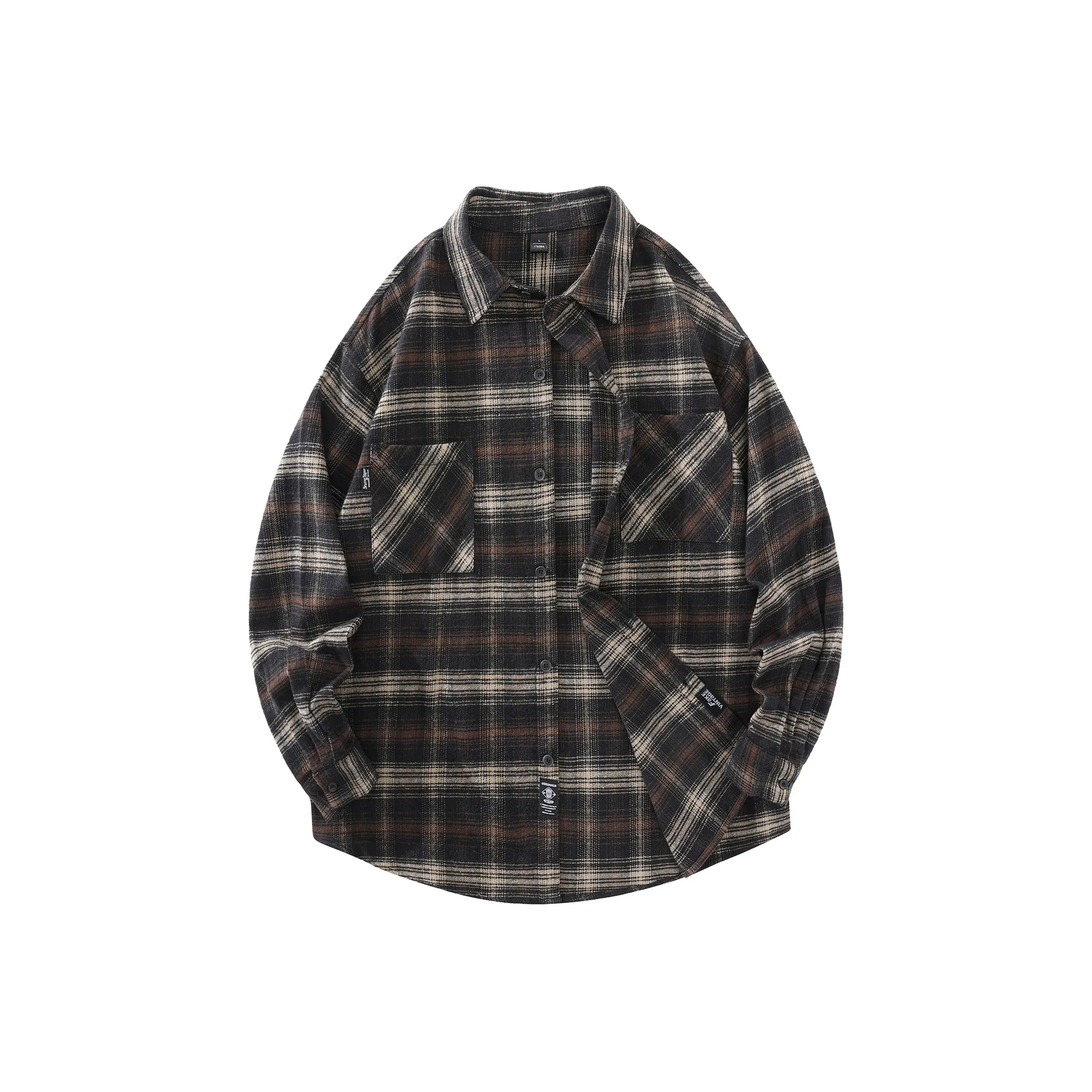 FAKE VINTAGE Shirt Unisex Black