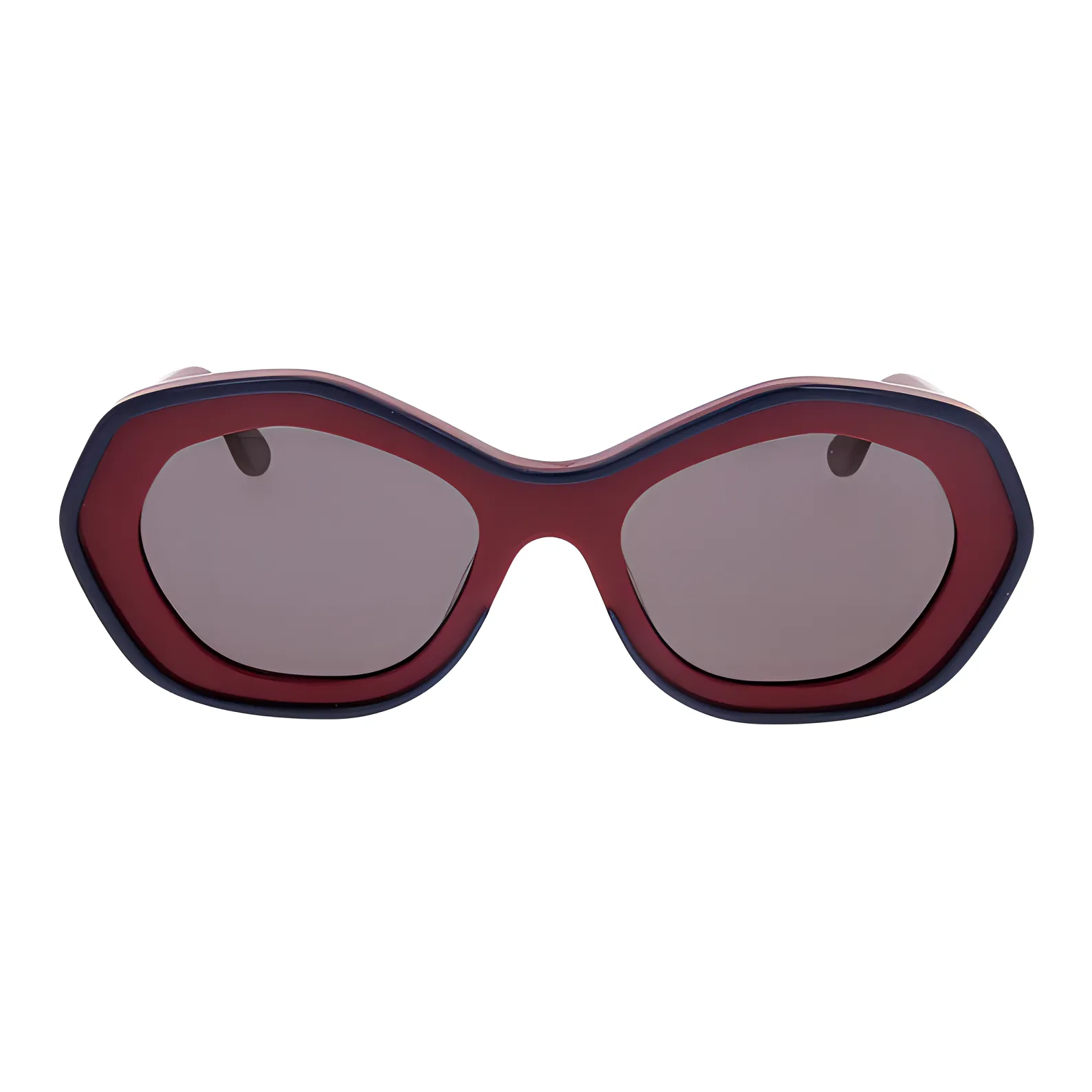 MARNI Irregular Shape Sunglasses Unisex Red