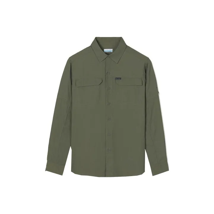 Columbia совместный бренд Зеленые Мужские Рубашки