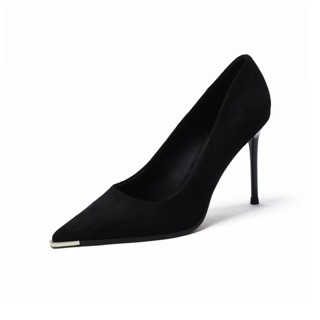 Feo Dvke Узкий каблук Высокие каблуки Женские Черный Набор в подарочной коробке