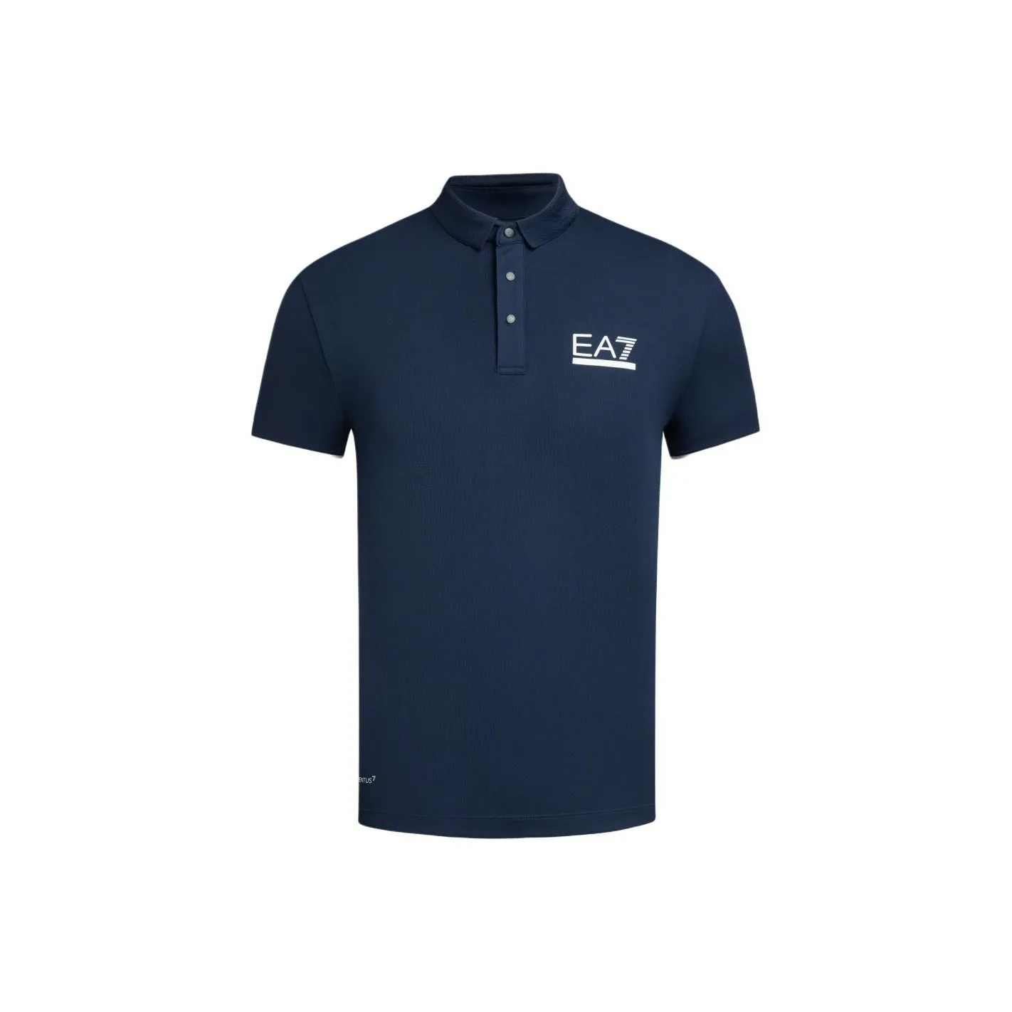 EMPORIO ARMANI EA7 SS24 Поло Мужское Темно-синий